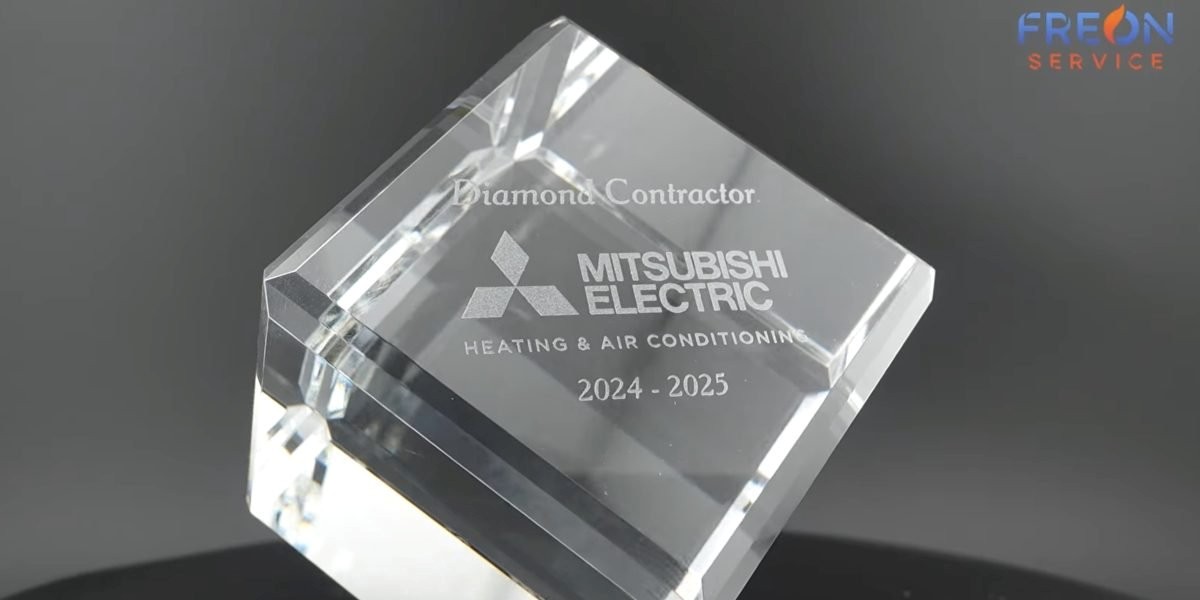 Freon Service: Recognized as a Mitsubishi Diamond Elite Contractor in HVAC Excellence